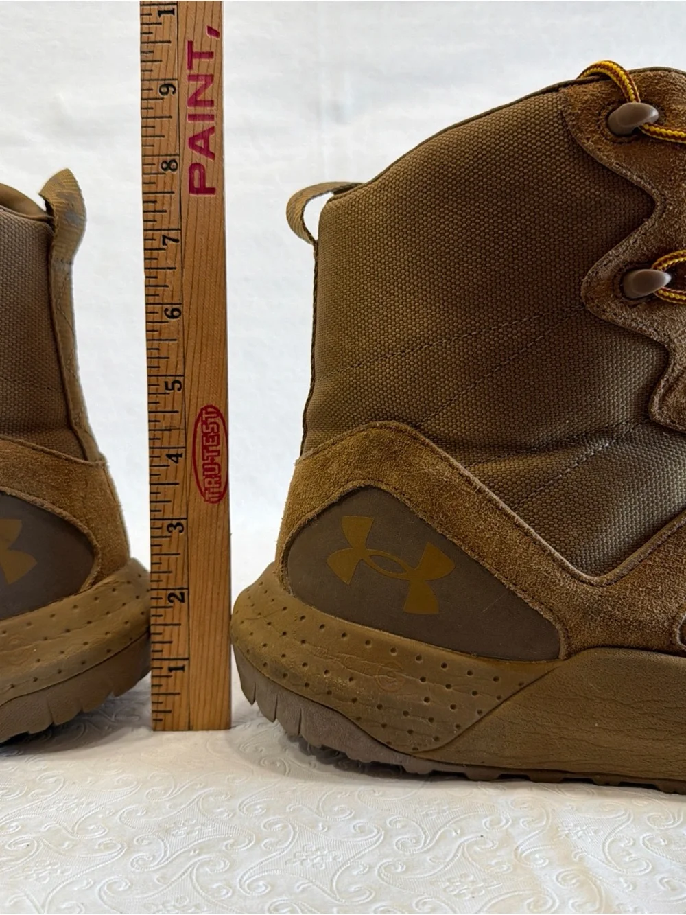 Under Armour Men Size 12 Coyote Military Boots UA Valsetz 3024009-200 Tactical